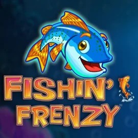 Fishin Frenzy logo – Slots by Blueprint Gaming at Winbeatz Casino