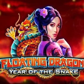 Floating Dragon Year of the Snake logo by Pragmatic Play Winbeatz Casino