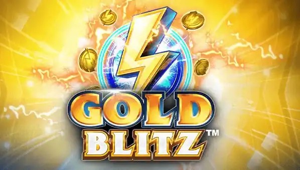 Gold Blitz slot logo by Fortune Factory Studios at Winbeatz Casino