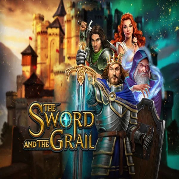The Sword and the Grail online game logo by Play'n GO on winbeatzz.ch