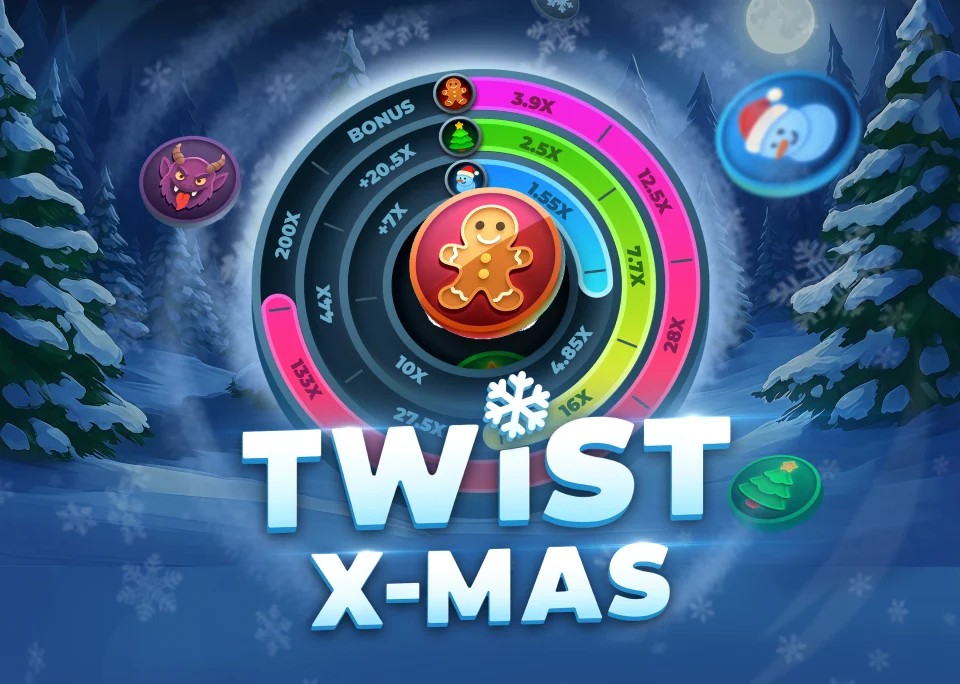 Twist X-mas game by InOut – logo hosted on Winbeatz Casino
